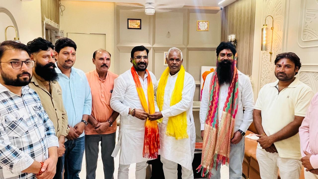Sahab Singh Pundir With Vijander kashyap